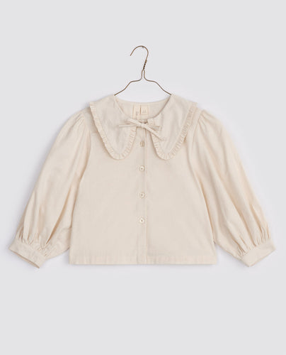 Organic Helga Blouse - Chalk