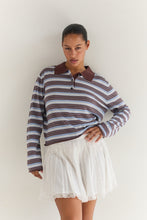 画像をギャラリービューアに読み込む, Elise Rugby Top - Stripe (Women)