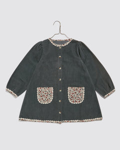 【ラスト1点】Jules Dress Velvet in Juniper
