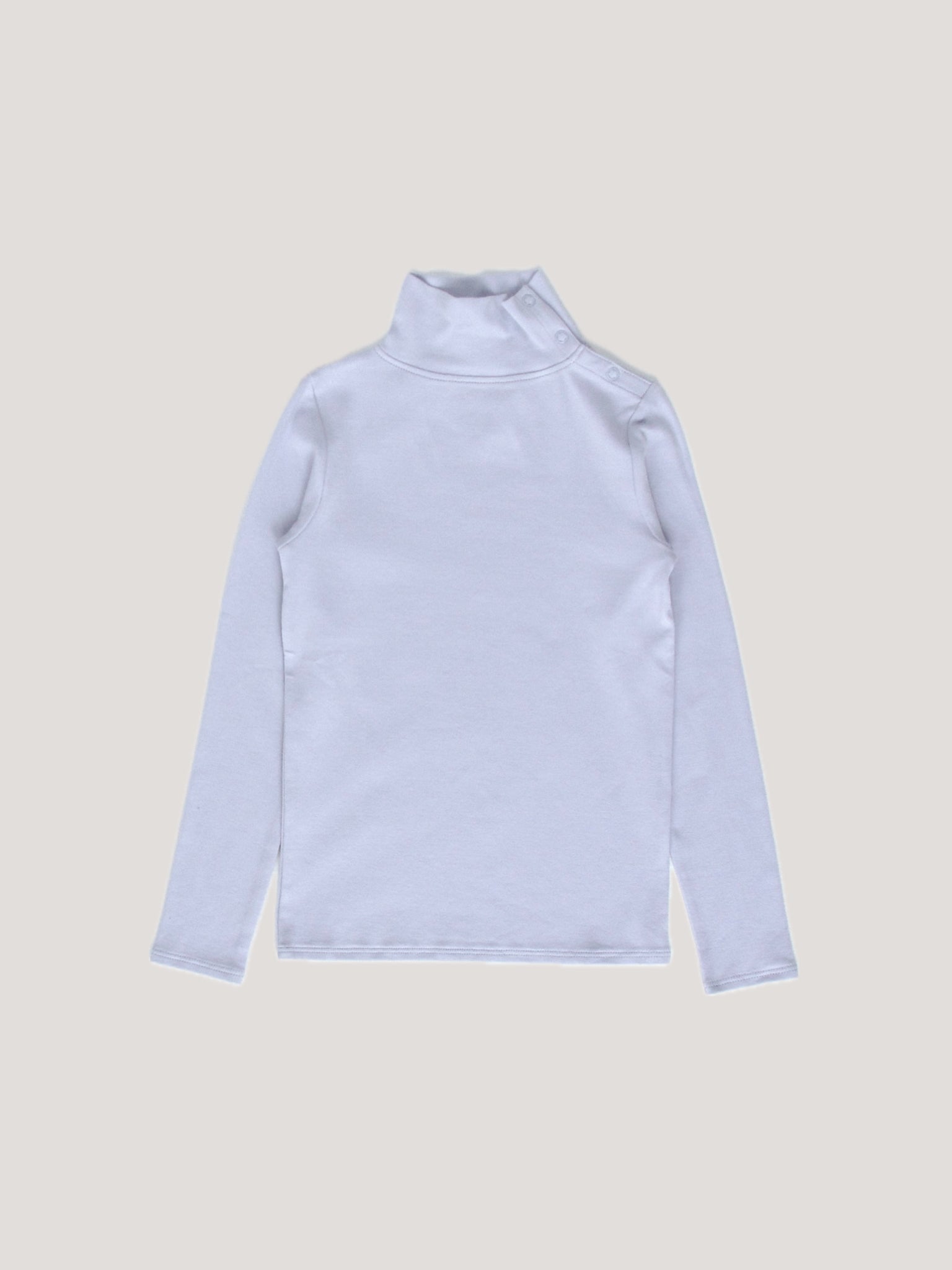 iver and isla 〛- pima snap turtleneck . heather – Melty Colors