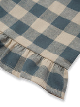 画像をギャラリービューアに読み込む, 【ラスト1点】Fog Blue Gingham Frill Culottes