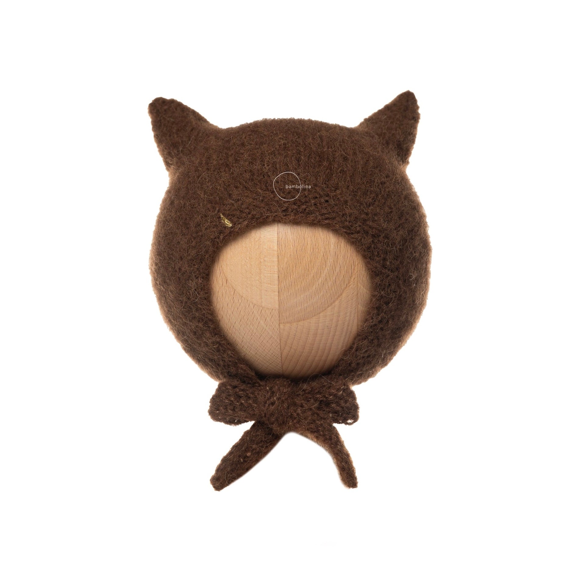 帽子 bambolina classic kitty 1-3y beige kitty: czapka z uszami kota – Bambolina