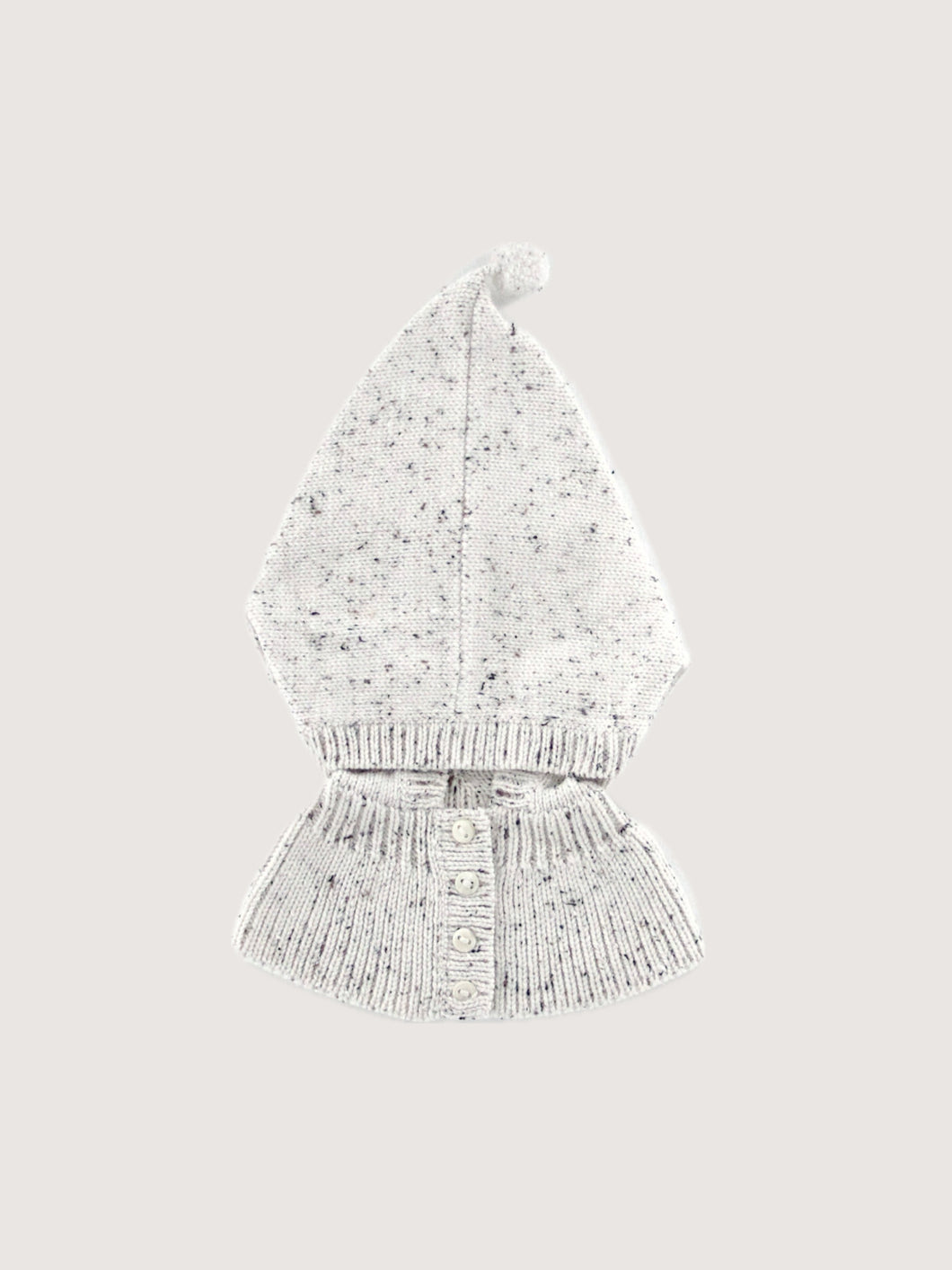 balaclava . snowdrop tweed