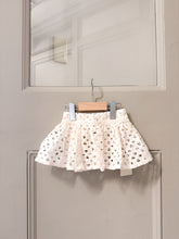 画像をギャラリービューアに読み込む, lace fabric apron / ivory