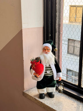 【ラスト1点】Classic Santa Claus / Forest Green