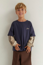 画像をギャラリービューアに読み込む, Rhode Layered Tee - Navy