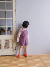 画像をギャラリービューアに読み込む, 【Coming soon】ennui color short salopette / lavender