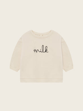 Milk Sweatshirt Undyed