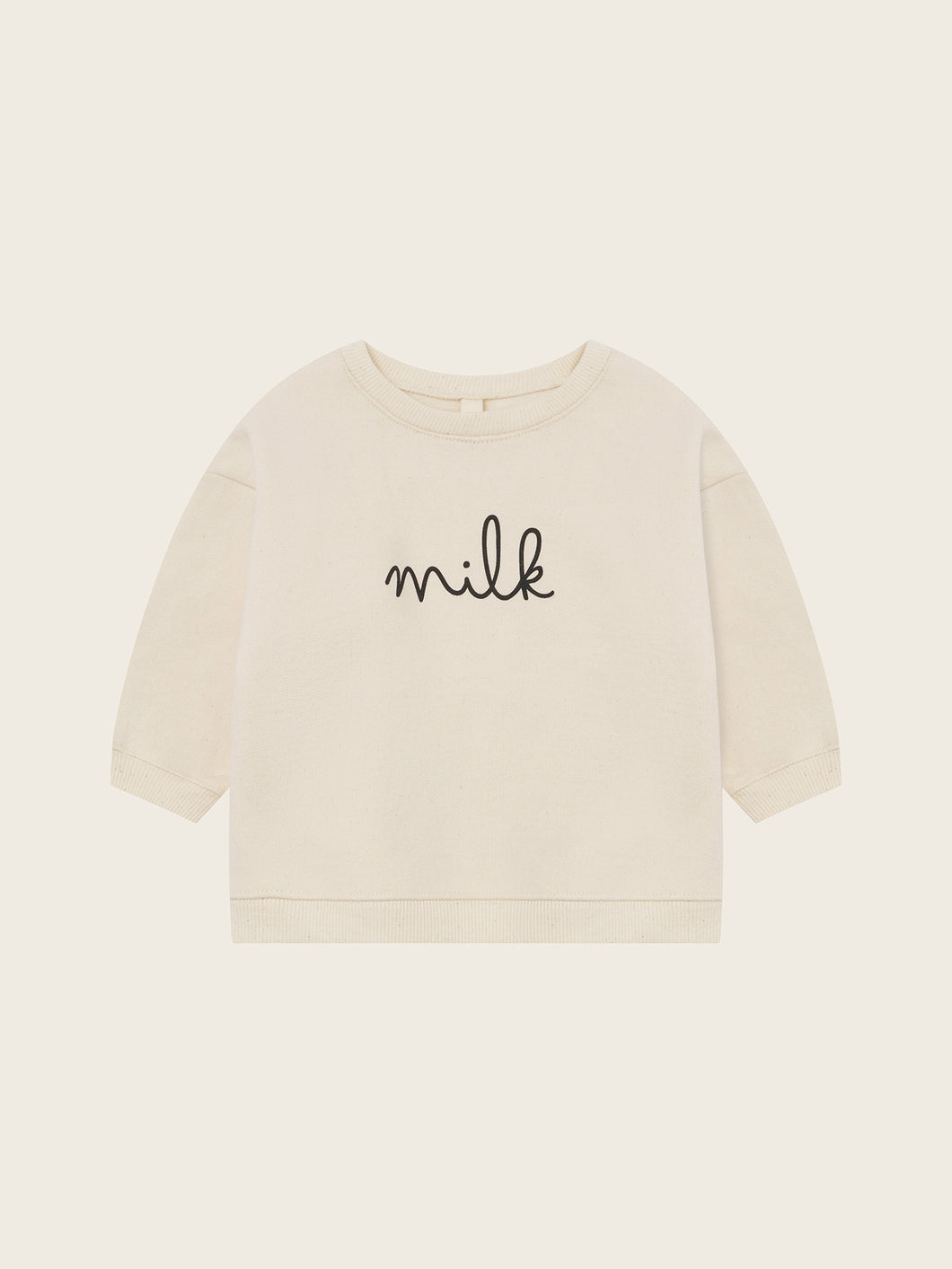 Milk Sweatshirt Undyed