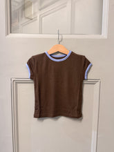 画像をギャラリービューアに読み込む, 〚Coming soon〛sheer ringer T / brown