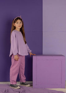 Ril Pants / Lila Checkered
