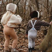 画像をギャラリービューアに読み込む, Teddy Warmy Tights / Pearl Grey