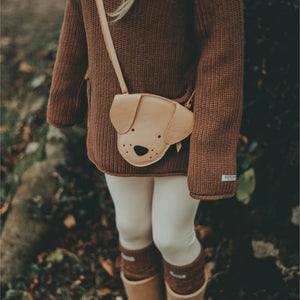 Britta Classic Purse | Dog (Truffle Nubuck)