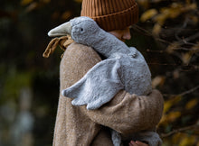 画像をギャラリービューアに読み込む, Cuddly animal Goose large | grey