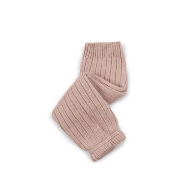Hélène - Ribbed Merino Wool Legwarmers - Vieux Rose