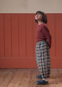 Quilted Jessica Trousers Harlequin Floral