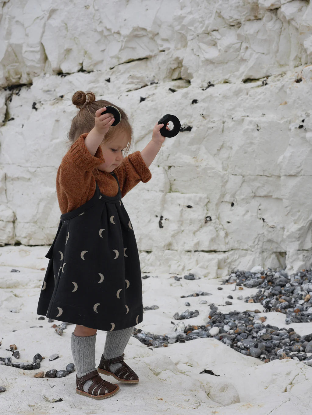 ♡ organic zoo オーガニックズー Midnight柄 スカート ♡ organic zoo】Charcoal Midnight Tribe Skirt – Melty Colors