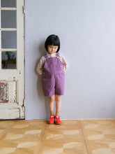 画像をギャラリービューアに読み込む, 【Coming soon】ennui color short salopette / lavender