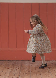 【ラスト1点】Organic Pointelle Maya Dress Prairie Floral
