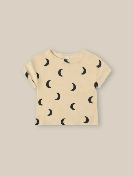 Pebble Midnight Terry Boxy T-Shirt