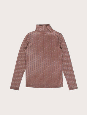 pima snap turtleneck . wallpaper lace floral