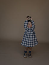 画像をギャラリービューアに読み込む, Fog Blue Gingham Field Dress
