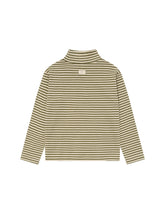 画像をギャラリービューアに読み込む, Fern Stripes Turtle Neck T-Shirt