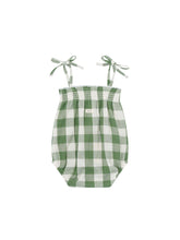 画像をギャラリービューアに読み込む, Dill Gingham Spaghetti Bodysuit