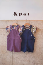 画像をギャラリービューアに読み込む, 【Coming soon】ennui color short salopette / lavender