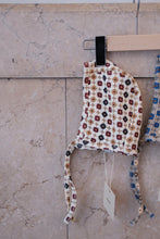画像をギャラリービューアに読み込む, geometric pattern bonnet / ivory