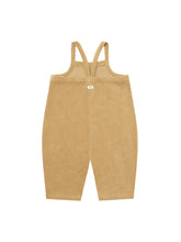 画像をギャラリービューアに読み込む, Wheat Terry Cropped Dungarees