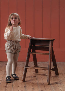 Organic Pointelle T-shirt Buttermilk