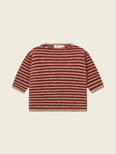 画像をギャラリービューアに読み込む, Paprika Stripes Wool Jumper