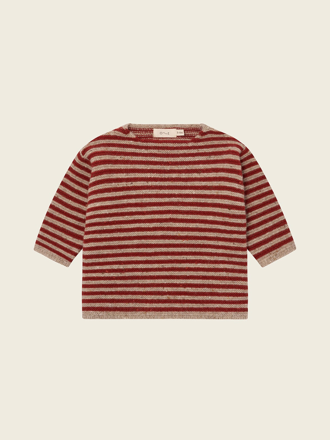 Paprika Stripes Wool Jumper