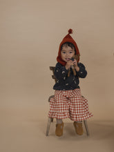 画像をギャラリービューアに読み込む, Paprika Gingham Frill Culottes