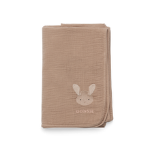 画像をギャラリービューアに読み込む, Ploekie Muslin Blanket XL | Fluffy Bunny