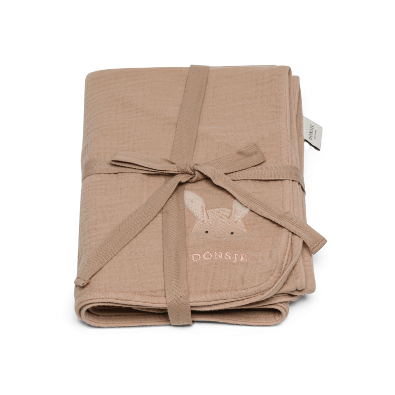 Ploekie Muslin Blanket XL | Fluffy Bunny