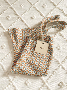 pixel art pattern salopette / khaki