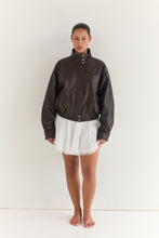 画像をギャラリービューアに読み込む, Tate Bomber Jacket - Espresso (Women)