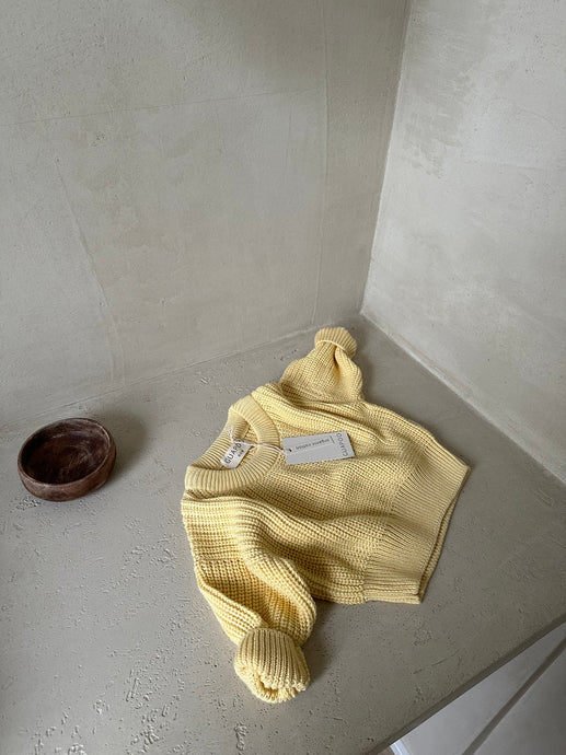 CHUNKY SWEATER BUTTERCREAM