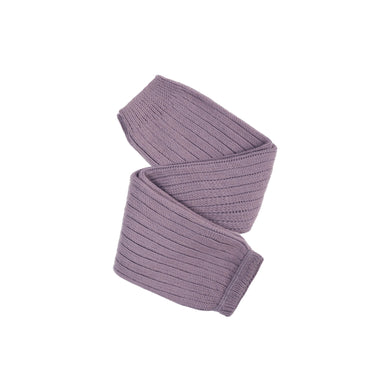 Hélène - Ribbed Merino Wool Legwarmers - Glycine du Japon