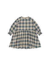画像をギャラリービューアに読み込む, Fog Blue Gingham Field Dress