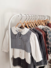 画像をギャラリービューアに読み込む, Frannie Waistcoat Blouse - Blue check
