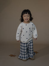 画像をギャラリービューアに読み込む, 【ラスト1点】Fog Blue Gingham Frill Culottes