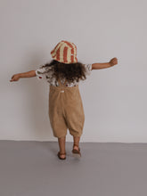 画像をギャラリービューアに読み込む, Wheat Terry Cropped Dungarees