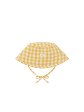 画像をギャラリービューアに読み込む, Honeycomb Gingham Bucket Sun Hat