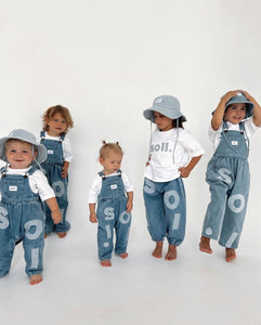 Kids Soll Denim Overalls