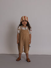 画像をギャラリービューアに読み込む, Wheat Terry Cropped Dungarees