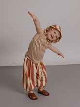 画像をギャラリービューアに読み込む, Tomato Stripes Resort Pants