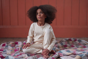 Pointelle Pyjamas Buttermilk